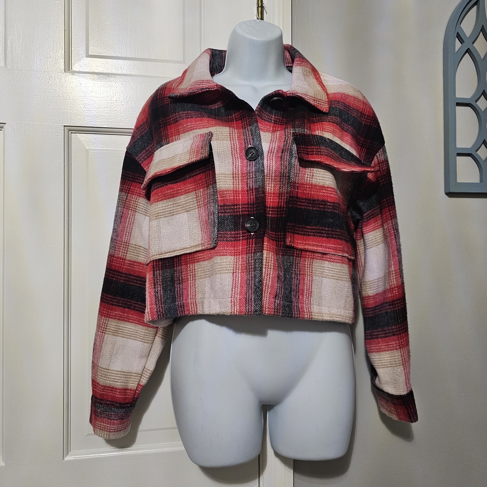 Elan Red and Black Jacket